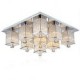 3W Modern/Contemporary Crystal / LED / Bulb Included Chrome Metal Flush MountLiving Room / Bedroom / Dining Room / Kitchen / Bat