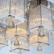 3W Modern/Contemporary Crystal / LED / Bulb Included Chrome Metal Flush MountLiving Room / Bedroom / Dining Room / Kitchen / Bat