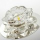 3W Modern/Contemporary Crystal / LED / Mini Style / Bulb Included Electroplated Metal Flush Mount Dining Room / Bathroom / Hallw