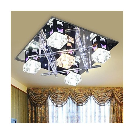 3 Modern/Contemporary Crystal / LED Glass Flush Mount Bedroom / Dining Room / Hallway