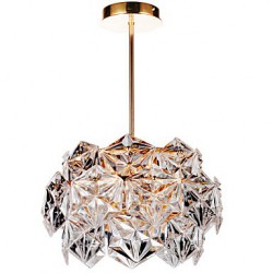 Max 40W Modern/Contemporary Crystal Others Crystal Chandeliers / Pendant Lights / Flush MountLiving Room / Bedroom / Dining Room