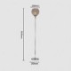 40W Crystal Floor Light Modern Creative Floor Lamp Send E27 Bulb