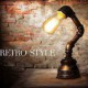 Table Lamps Industrial Loft Retro Novelty Desk Lamp/Study/NightBar/Metal Painting