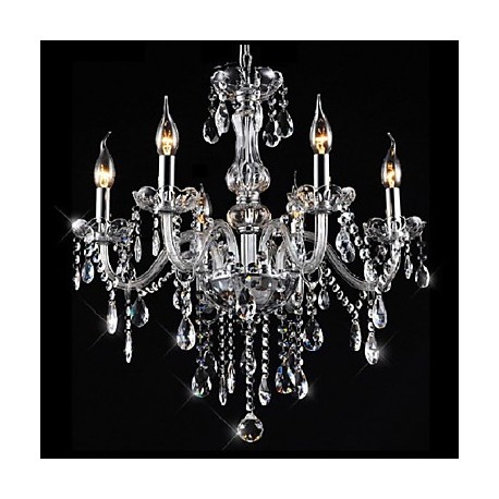 3W Traditional/Classic / Vintage Crystal / Bulb Included Electroplated Crystal ChandeliersLiving Room / Bedroom / Dining Room / 