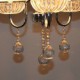 Max 60W Modern/Contemporary Crystal Electroplated Chandeliers Living Room / Bedroom / Dining Room