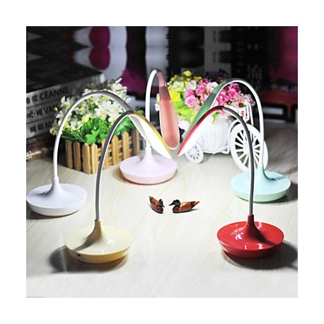 Modern Creative Multicolor USB Rechargeable Touch Control 600Lx LED Desk Lamp Table Lamp