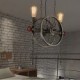 American Bar Iron wheel Chandelier