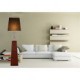 Modern leather Noble Style Hall Bedroom Lamp Floor Lamp