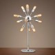 60W E27 Iron Floor Lamp with 12 Lights