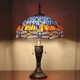 Butterflies Decoration Table Lamp, 2 Light, Resin Glass Painting
