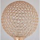 Spherical 40W Crystal Floor Light Modern Creative Floor Lamp Send E27 Bulb