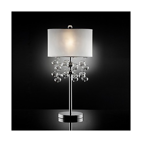 60W E27 Elegant Table Lamp in Cylindrical Shape