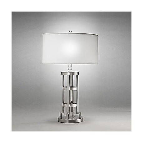 60W E27 Modern Table Lamp in Cylindrical Shape