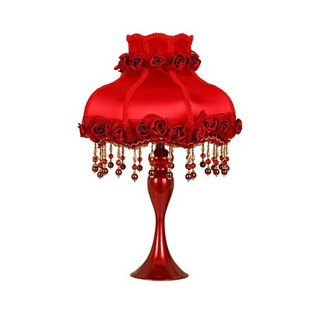 Wedding Room Big Red Desk lamp