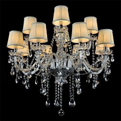 Maximum 60 W Modern/Contemporary / Traditional/Classic / Country / Globe / Drum / Island Crystal / Mini Style Others Glass Chand