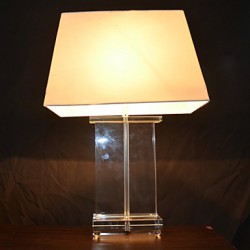 60W Artistic Table Lamp with Fantastic Crystal Stand