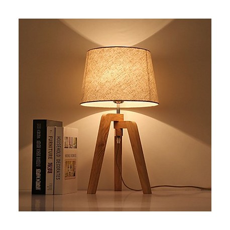 Solid Wood Nordic Study Decorative lighting Lamp