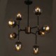 Art glass Ball Personality Round Beanstalk Chandelier