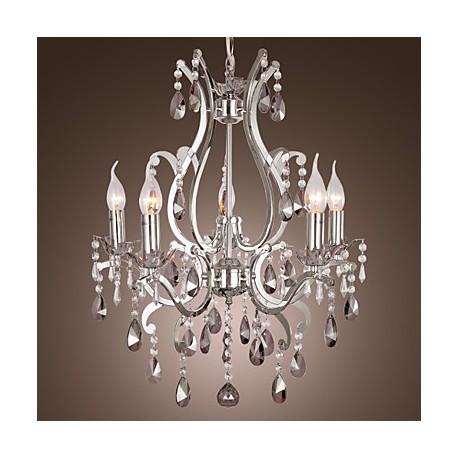 Max 40W Traditional/Classic Chrome Chandeliers Living Room / Bedroom / Dining Room