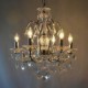 MAX:60W Traditional/Classic Crystal Chrome Metal Chandeliers Bedroom / Dining Room / Study Room/Office / Entry / Hallway