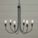 MAX:60W Country Bulb Included Painting Metal Chandeliers Living Room / Bedroom / Dining Room / Study Room/Office / Entry / Hallw