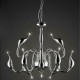 Max 10W Modern/Contemporary Candle Style Electroplated Metal Chandeliers Living Room / Bedroom / Dining Room