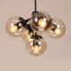 Chandeliers 5 Lights/Glass Ball Lights/ Retro Living Room / Hallway / Outdoors / Garage Metal