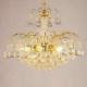 Max 40W Modern/Contemporary Crystal Electroplated Chandeliers Living Room / Bedroom / Dining Room