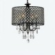 Max 60W Modern/Contemporary / Drum Crystal Chrome Chandeliers Living Room / Bedroom / Dining Room / Study Room/Office