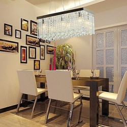 MAX40W Modern/Contemporary Crystal Crystal Chandeliers Living Room / Bedroom / Dining Room / Study Room/Office / Kids Room / Hal