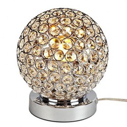 Crystal Table Lamps, Traditional/Classic Metal