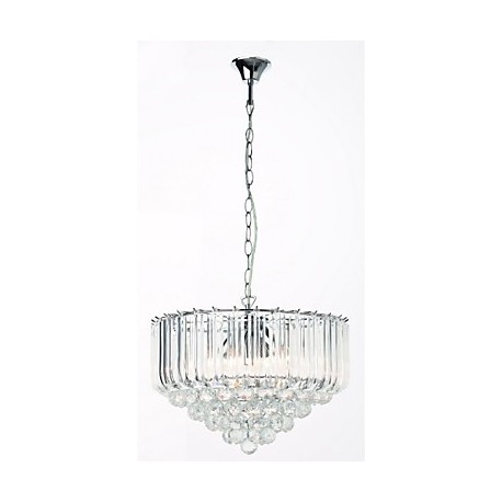 Modern Acrylic Crystal Style Chandelier, 5 Lights