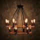 40W Traditional/Classic / Rustic/Lodge / Vintage / Retro / Country Painting Metal Pendant LightsLiving Room / Bedroom / Dining R