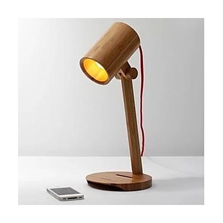 Geek Library Bamboo Qualitative The Soloist Desk Lamp