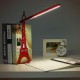 34.6*14.5*36.8CM Creative Fashion Energy-Saving Personality Paris Eiffel Tower Model Desk Lamp Light Led