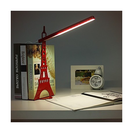 34.6*14.5*36.8CM Creative Fashion Energy-Saving Personality Paris Eiffel Tower Model Desk Lamp Light Led