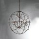 MAX:60W Vintage Crystal Painting Metal Chandeliers Bedroom / Dining Room / Entry / Hallway