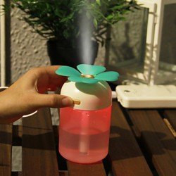 2W 11.8*8.5CM Lucky Grass Colorful Night Light Humidifier Creative Desktop And Lovely Place Lamp Light Led