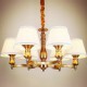 5 Rustic/Lodge / Vintage Mini Style Electroplated Metal Chandeliers Living Room / Bedroom / Dining Room / Kids Room