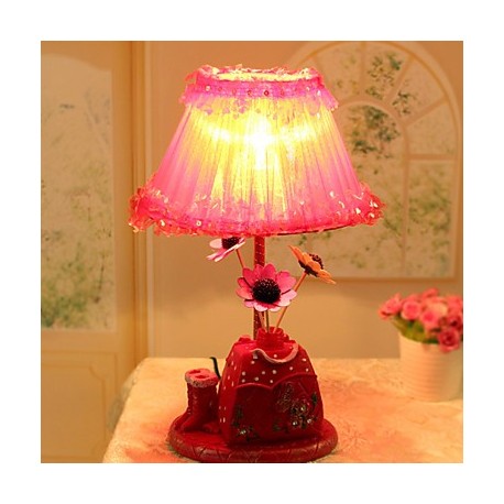 Valentine'S Day Trawberry Decoration Flower Arranging Household Handicraft Furnishing Articles Desk Lamp Led Light